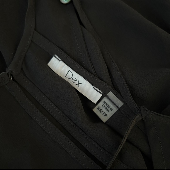 NWT Dex Black Layered Camisole Top Size XS - Picture 5 of 9